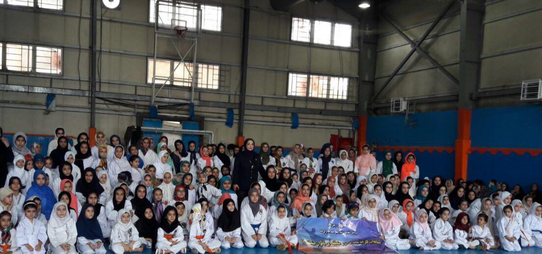 برگزاری مسابقات کاراته بانوان محلات شهرداری منطقه ١٢ مرداد۹۶