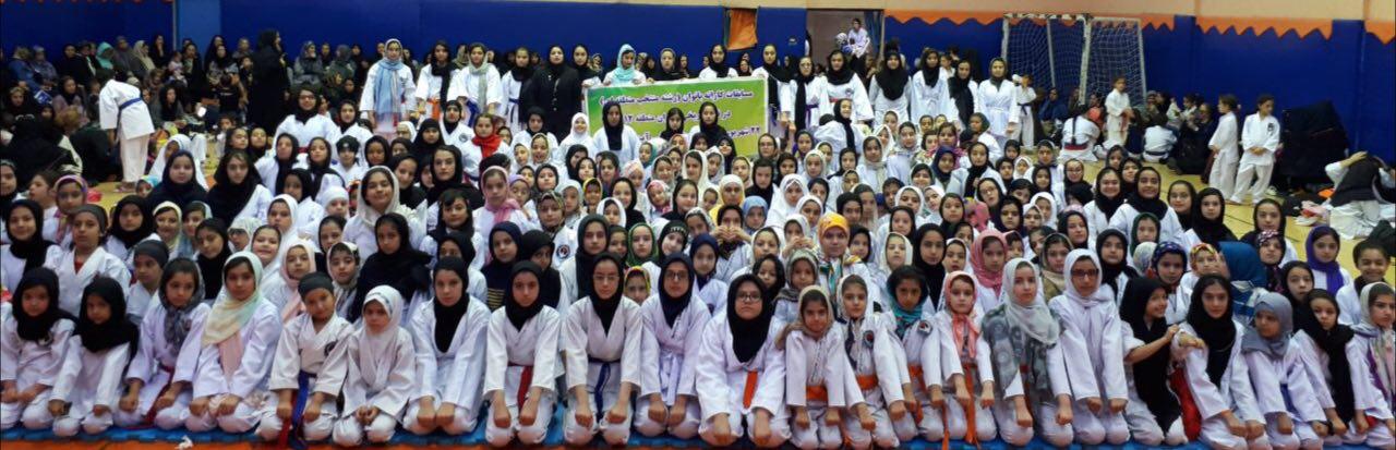 برگزاری مسابقات کاراته بانوان محلات شهرداری منطقه۱۲شهریور ۹۷